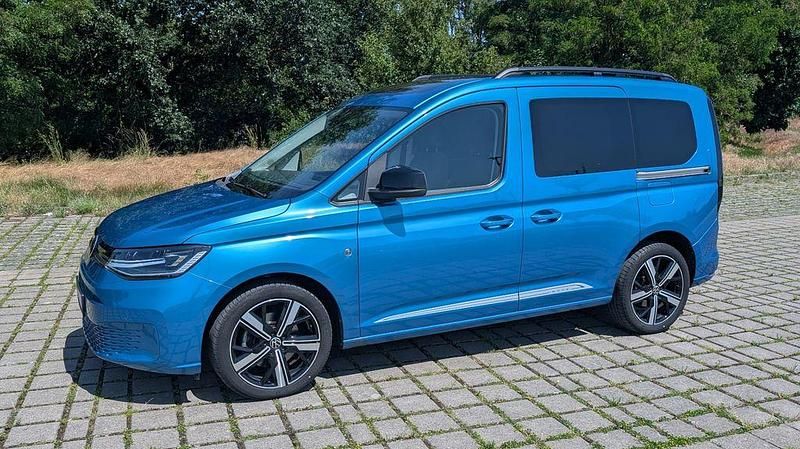 Gebraucht VW Caddy Life 122 PS (89 kW) 2021 Blau Van / Kleinbus