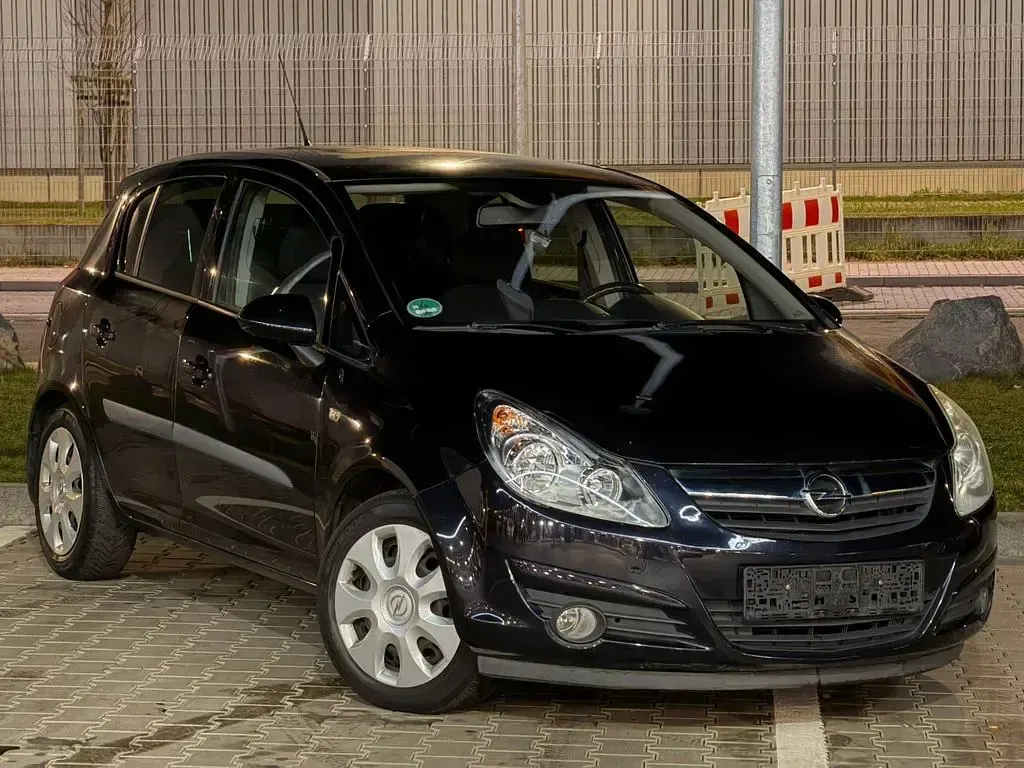 Gebraucht Opel Corsa Sport 90 PS (66 kW) 2009 Schwarz Kleinwagen