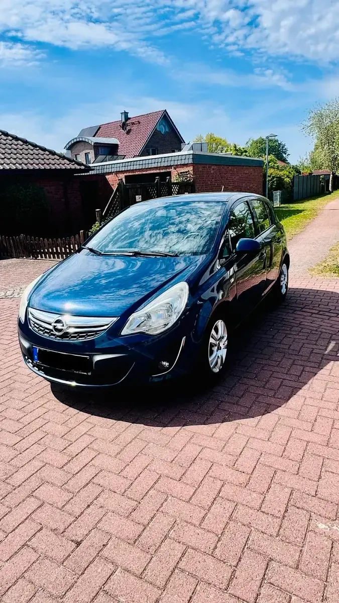 Second-hand Opel Corsa 87 CP (63 kW) 2012 Albastru Hatchback