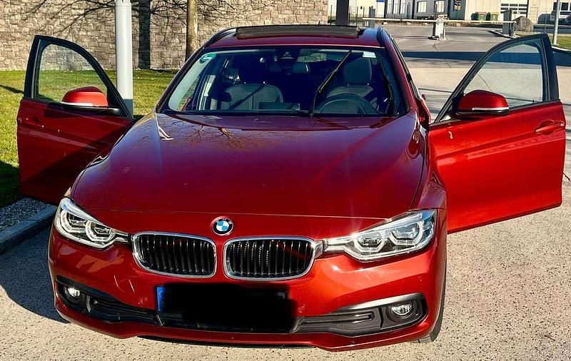 Gebraucht BMW 318 150 PS (110 kW) 2019 Rot Kombi