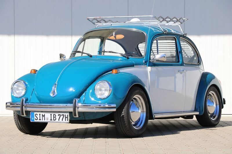 Blau Gebraucht 1973 VW Käfer Kleinwagen | 17.944 € - Bild 1/4