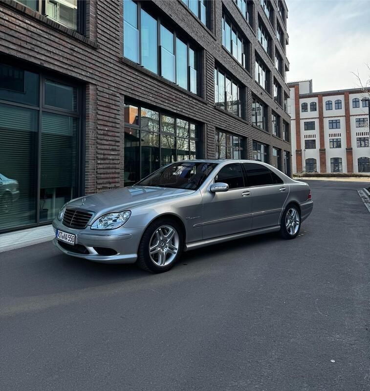 Silber Gebraucht 2003 Mercedes S55 AMG AMG Limousine | 22.999 € (Guter Preis) - Bild 1/4
