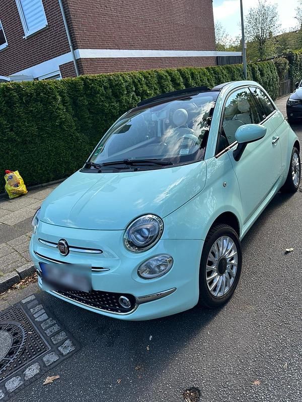 Grün Gebraucht 2016 Fiat 500C Cabrio | 10.500 € (Fairer Preis) - Bild 1/4