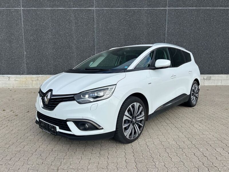 Weiß Gebraucht 2017 Renault Grand Scénic IV Bose Edition Van / Kleinbus | 8.400 € (Teuer) - Bild 1/4
