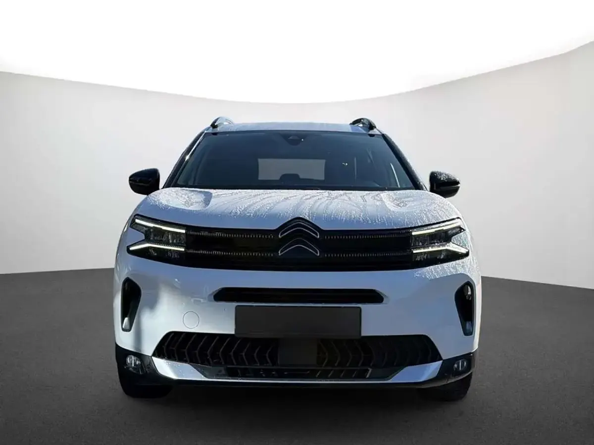 Gebraucht Citroën C5 Aircross Shine 131 PS (96 kW) 2023 Lack weiss banquise/typ aussenverkleidung spiegel flach standard SUV