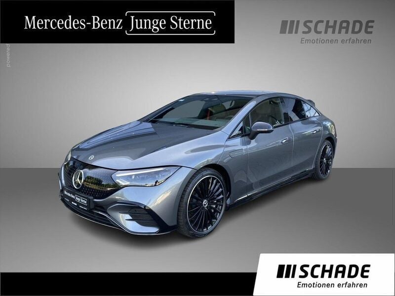 Grau Gebraucht 2024 Mercedes EQE300 AMG line Limousine | 52.650 € (Fairer Preis) - Bild 1/2