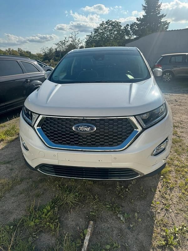 Weiß Gebraucht 2017 Ford Edge Vignale SUV | 18.900 € (Fairer Preis) - Bild 1/4
