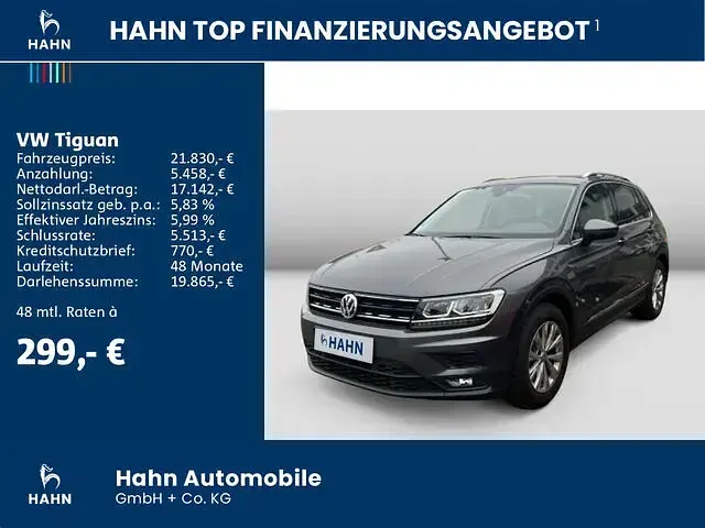 Gebraucht VW Tiguan Comfortline 150 PS (110 kW) 2019 Grau SUV