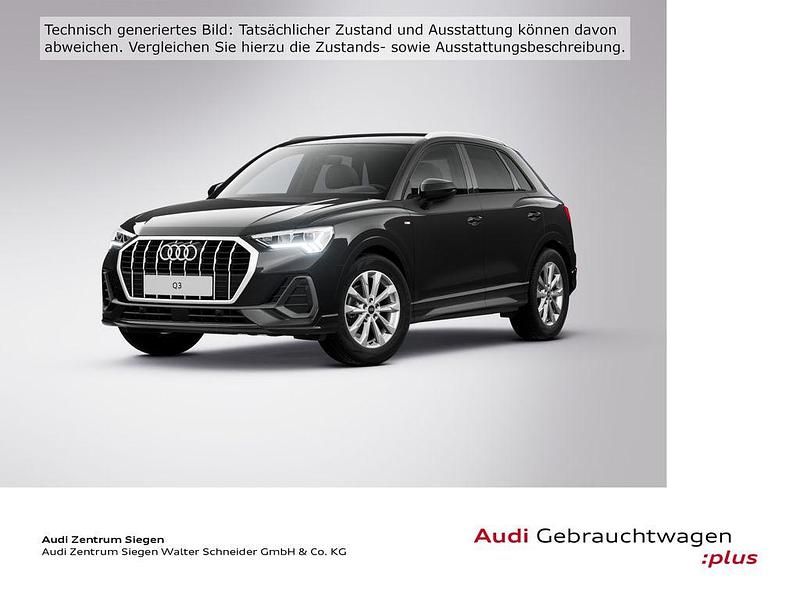 Gebraucht Audi Q3 S-Line 150 PS (110 kW) 2023 Mythosschwarz metallic SUV