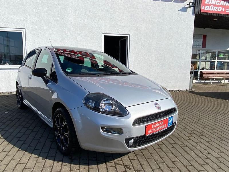 Gebraucht Fiat Punto 69 PS (50 kW) 2013 Silber Kleinwagen