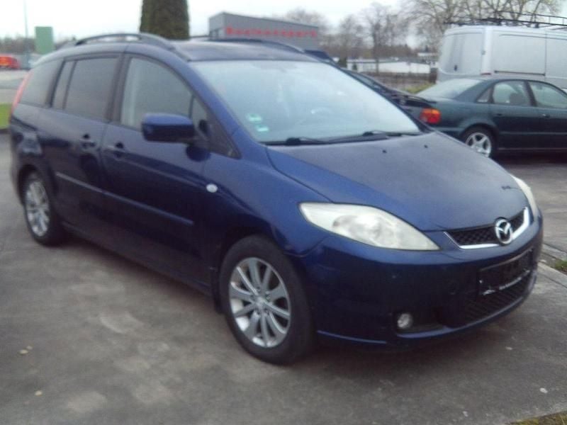Gebraucht Mazda 5 Exclusive 110 PS (80 kW) 2007 Blau Van / Kleinbus