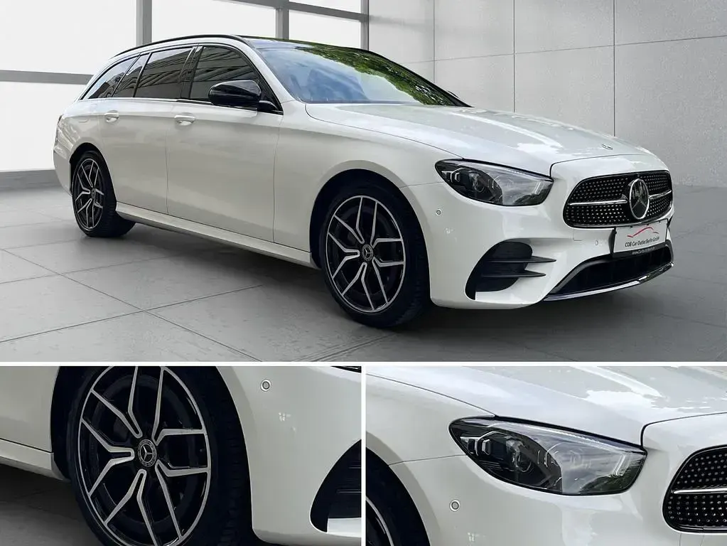 Gebraucht Mercedes E200 AMG 197 PS (144 kW) 2024 Weiß Limousine