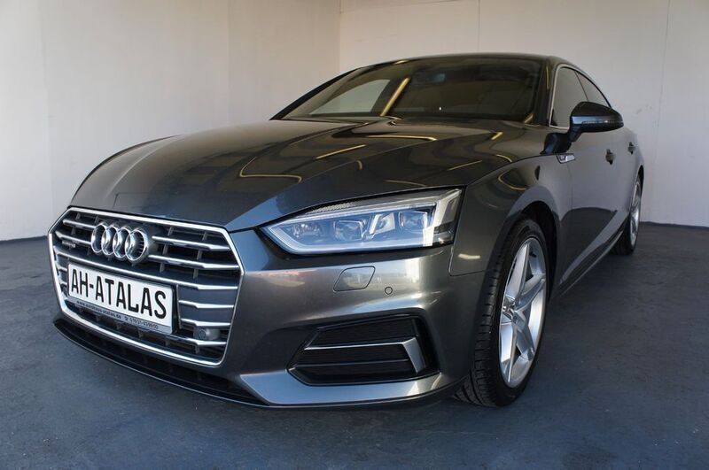 Grau Gebraucht 2018 Audi A5 Sportback S-Line Coupé | 28.900 € (Etwas zu teuer) - Bild 1/4