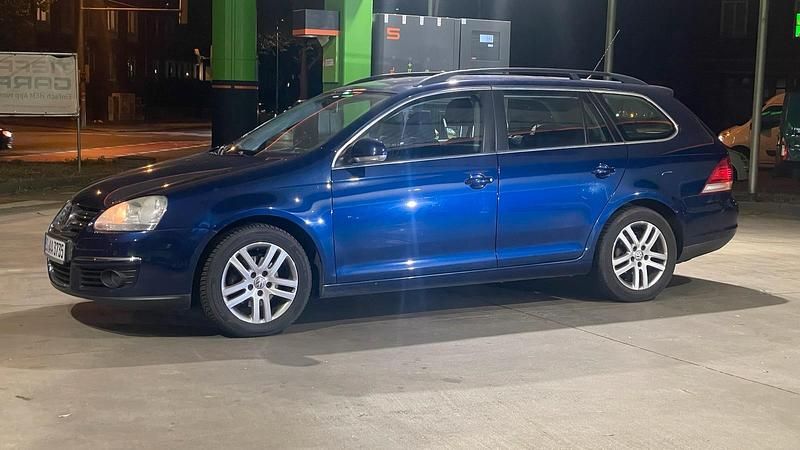 Gebraucht VW Golf V 102 PS (75 kW) 2009 Blau Kombi