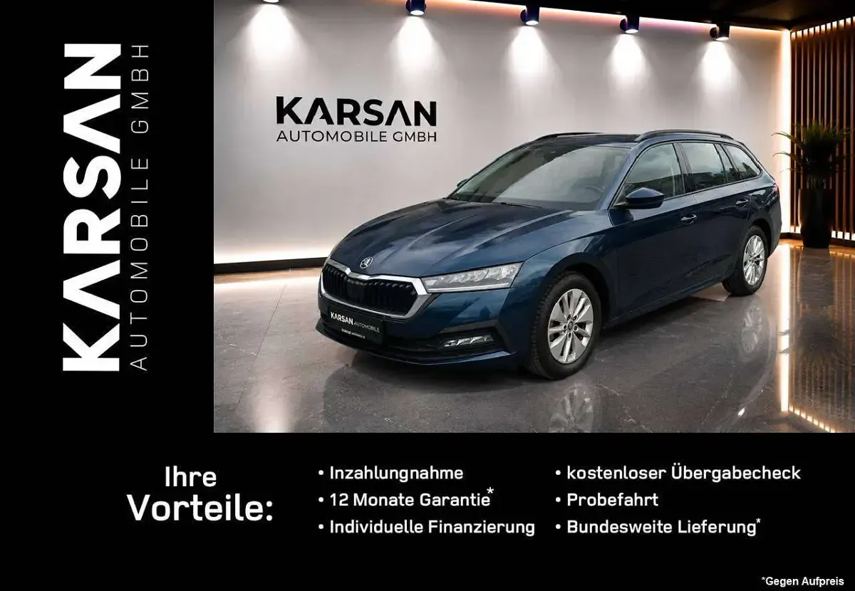Gebraucht Skoda Octavia Ambition 116 PS (85 kW) 2023 Blau Limousine