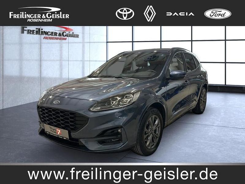 Blau Gebraucht 2021 Ford Kuga ST-Line X SUV | 27.600 € (Fairer Preis) - Bild 1/4