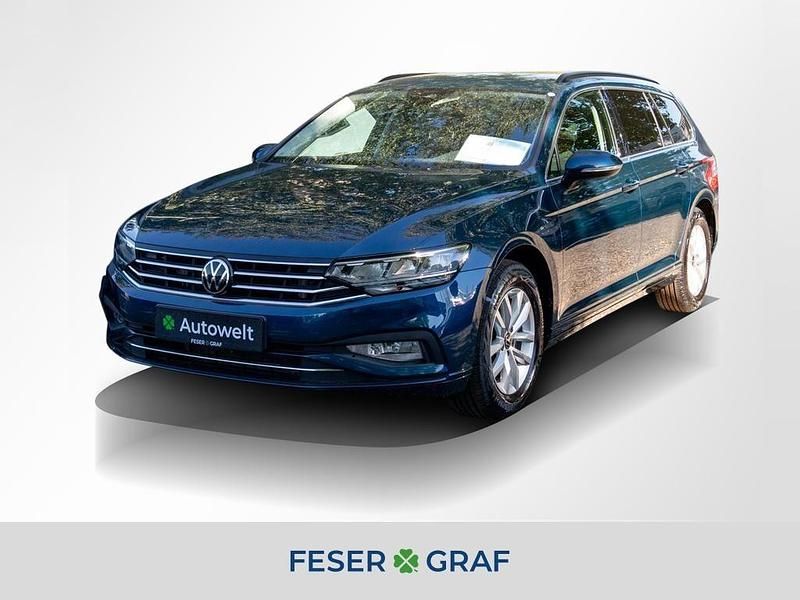 Blau Gebraucht 2022 VW Passat Business Kombi | 21.999 € (Fairer Preis) - Bild 1/4