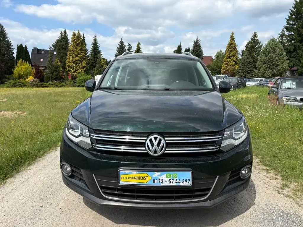 Gebraucht VW Tiguan Sportline 160 PS (117 kW) 2014 Grün SUV