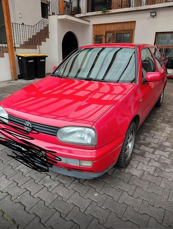 Gebraucht VW Golf III 55 PS (40 kW) 1997 Rot Kleinwagen