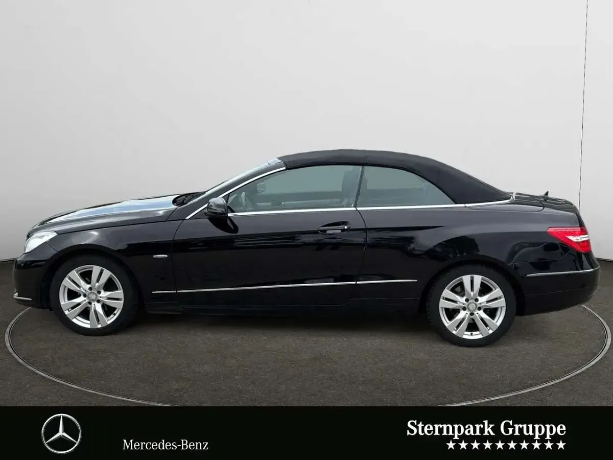 Brugt Mercedes E200 184 HK (135 kW) 2011 Sort Cabriolet