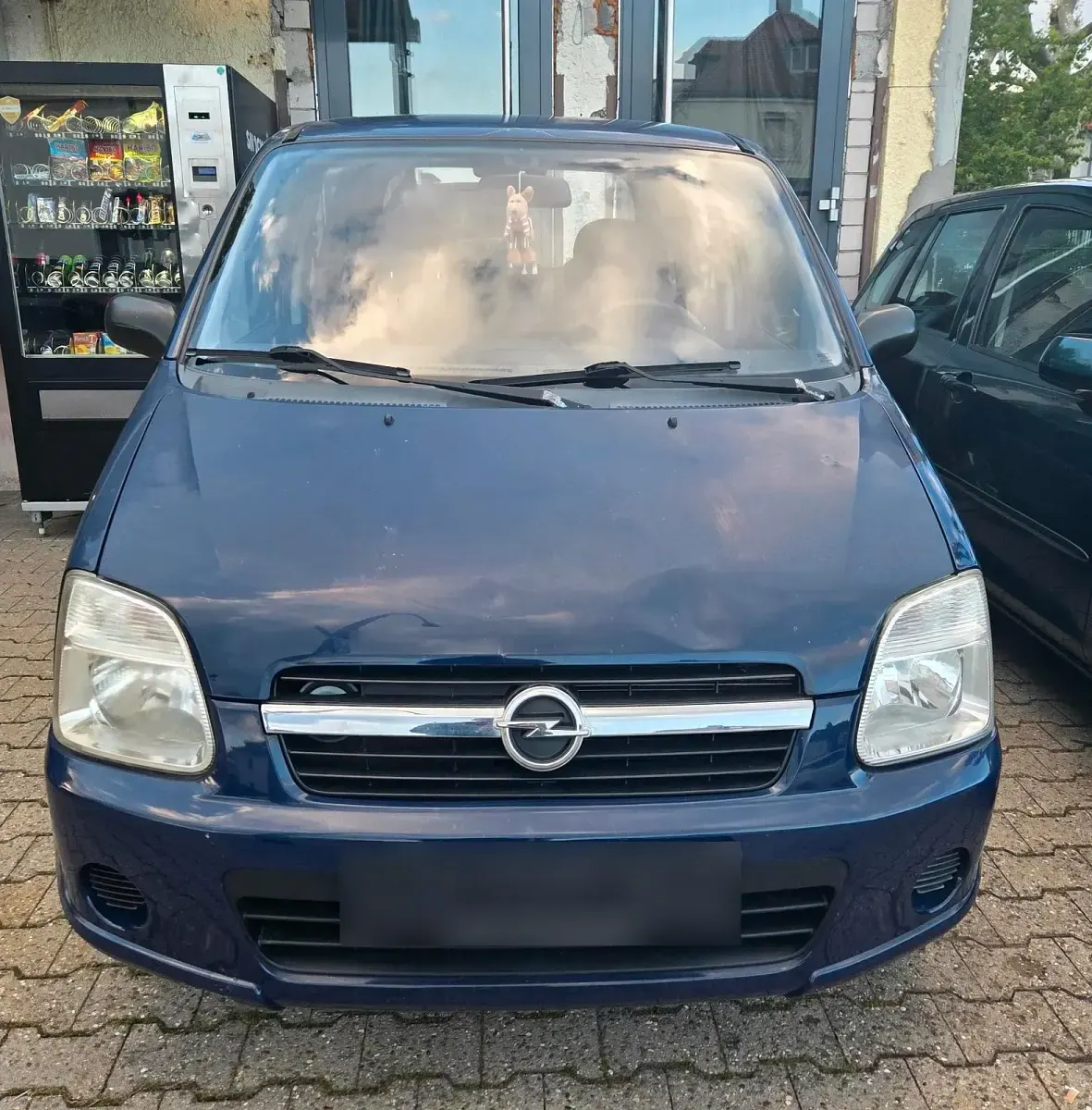 Gebraucht Opel Agila 60 PS (44 kW) 2003 Blau Van / Kleinbus