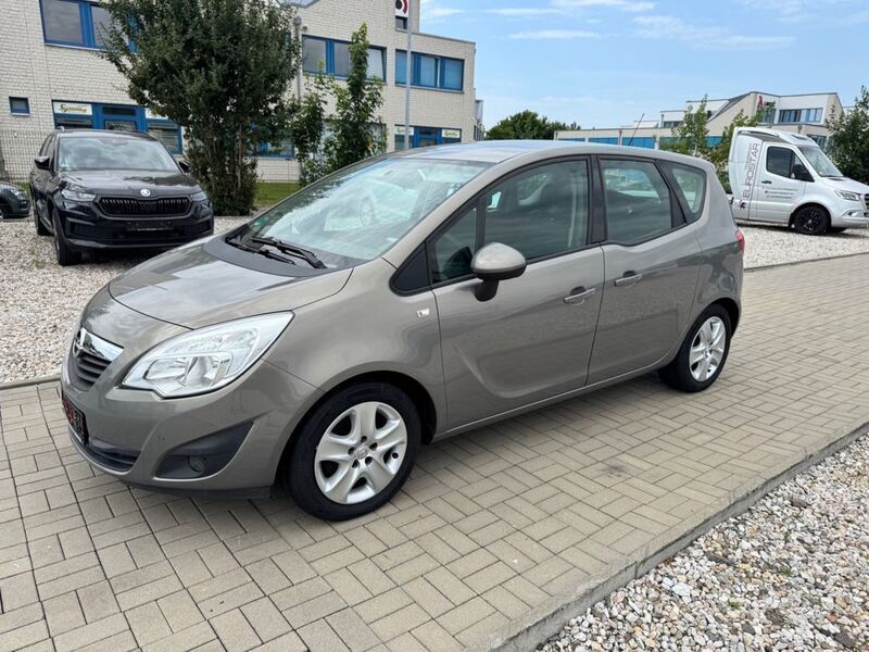 Grau Gebraucht 2010 Opel Meriva Edition Van / Kleinbus | 3.300 € (Fairer Preis) - Bild 1/4
