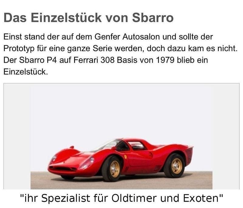 Gebraucht Ferrari 308 265 PS (194 kW) 1979 Rot Coupé