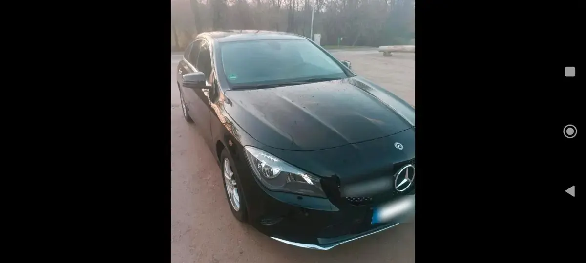 Gebraucht Mercedes CLA180 122 PS (89 kW) 2018 Schwarz Coupé
