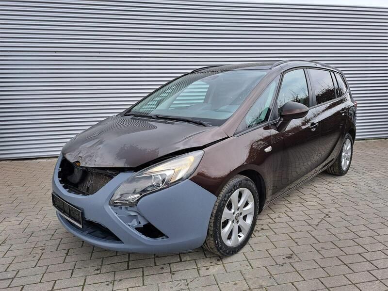 Braun Gebraucht 2012 Opel Zafira Tourer Edition Van / Kleinbus | 4.990 € - Bild 1/3