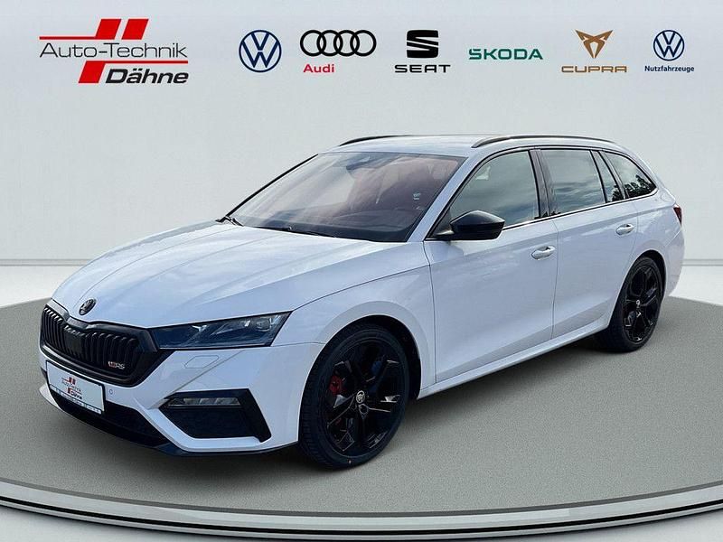 Candy weiss Gebraucht 2022 Skoda Octavia RS Kombi | 33.880 € (Etwas zu teuer) - Bild 1/4