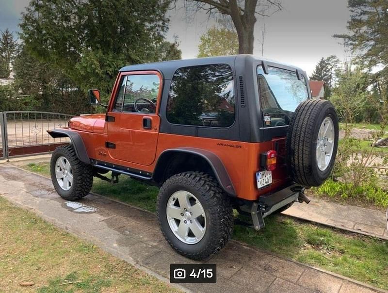 Gebraucht Jeep Wrangler 177 PS (130 kW) 1994 Orange SUV