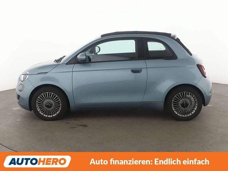 Gebraucht Fiat 500e Icon 86 kW (118 PS) 2021 Blau Cabrio