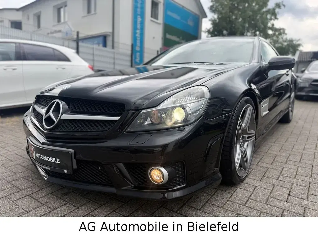 Gebraucht Mercedes SL55 AMG AMG 500 PS (367 kW) 2005 Schwarz Cabrio