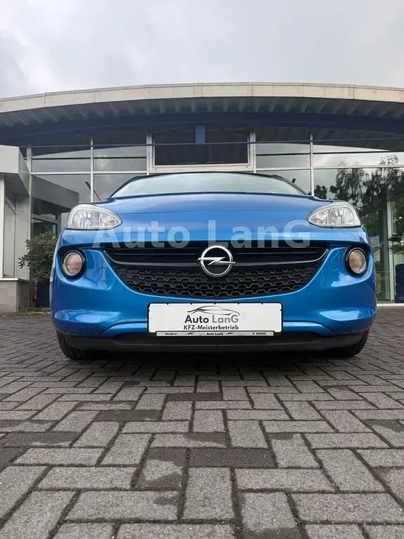 Gebraucht Opel Adam Unlimited 87 PS (63 kW) 2017 Blau Kleinwagen