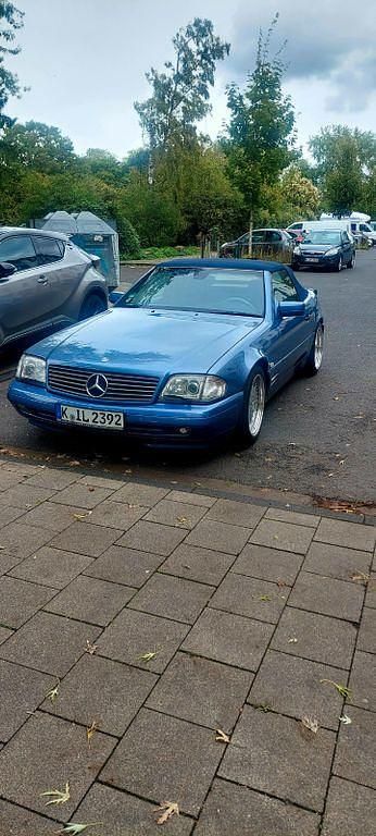 Blau Gebraucht 1998 Mercedes SL320 Edition Cabrio | 18.000 € (Superpreis) - Bild 1/4