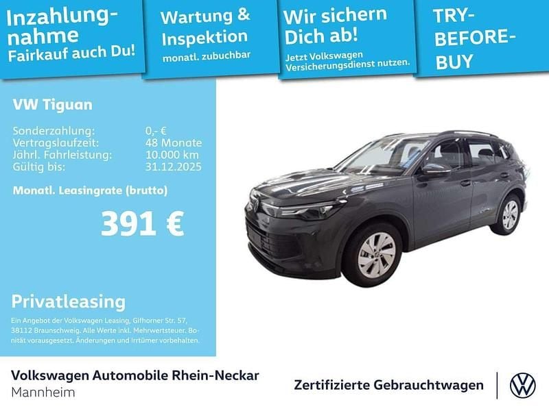 Delfingrau metallic Gebraucht 2025 VW Tiguan SUV | 33.491 € (Guter Preis) - Bild 1/2