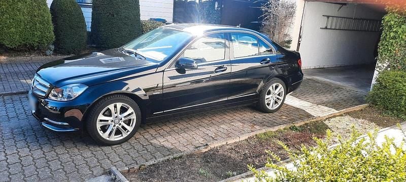 Brugt Mercedes C200 184 HK (135 kW) 2011 Sort Sedan