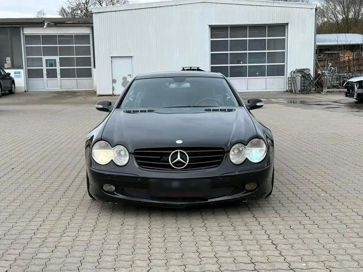 Gebraucht Mercedes SL350 245 PS (180 kW) 2003 Schwarz Cabrio