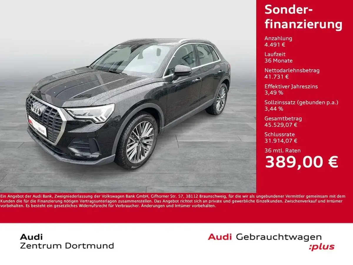 Gebraucht Audi Q3 Ambiente 193 PS (141 kW) 2025 Schwarz SUV