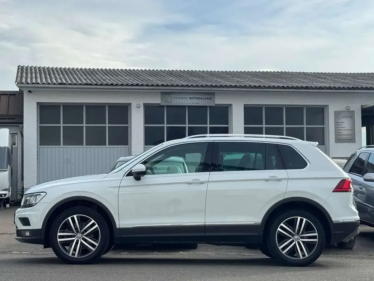 Gebraucht VW Tiguan Highline 190 PS (139 kW) 2020 Weiß SUV