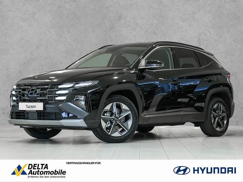 Abyss black metallic Neu 2025 Hyundai Tucson Trend SUV | 34.480 € (Superpreis) - Bild 1/4