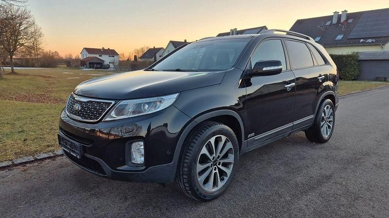Schwarz Gebraucht 2015 Kia Sorento Platinum Edition SUV | 10.600 € (Superpreis) - Bild 1/4