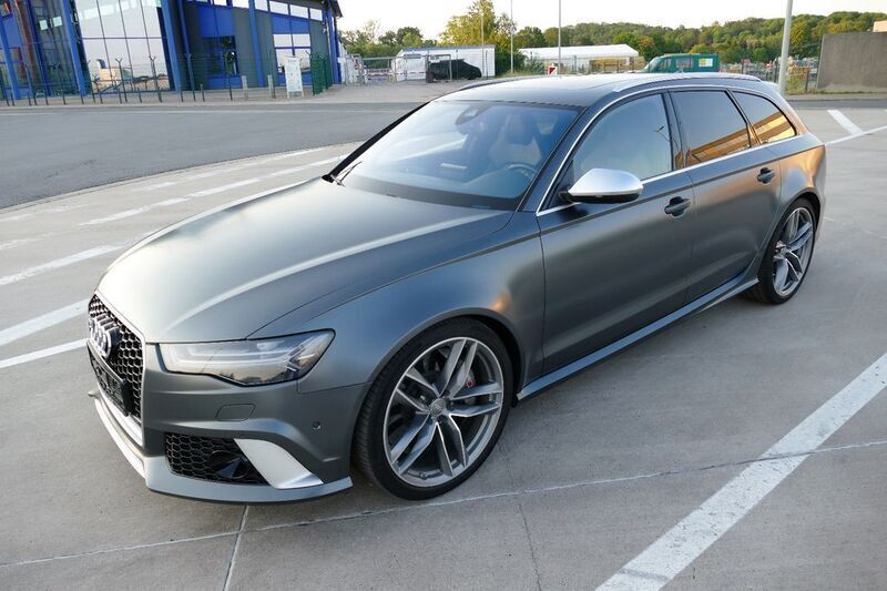 Grau Gebraucht 2016 Audi RS6 Sport Kombi | 59.990 € (Teuer) - Bild 1/4