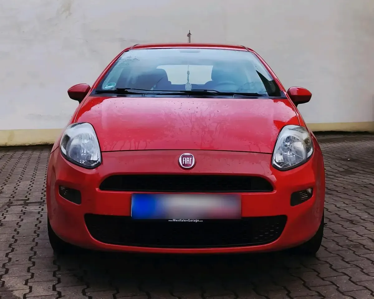 Gebraucht Fiat Grande Punto 60 PS (44 kW) 2013 Rot Kleinwagen