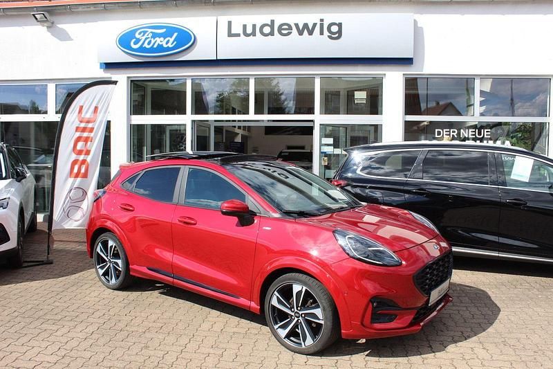 Rot Gebraucht 2020 Ford Puma ST-Line X SUV | 18.490 € (Etwas zu teuer) - Bild 1/4
