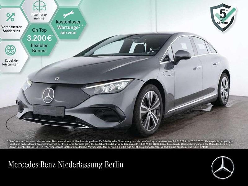 Grau Gebraucht 2024 Mercedes EQE300 Advanced Plus Limousine | 42.590 € - Bild 1/3