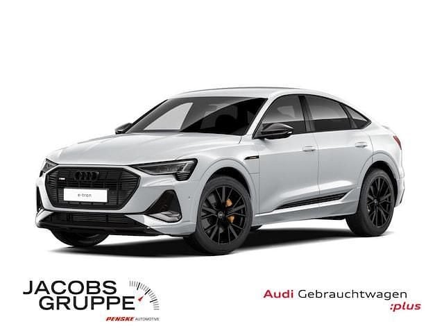 Gletscherweiß metallic Gebraucht 2023 Audi e-tron Sportback S-Line SUV | 32.970 € (Superpreis) - Bild 1/4
