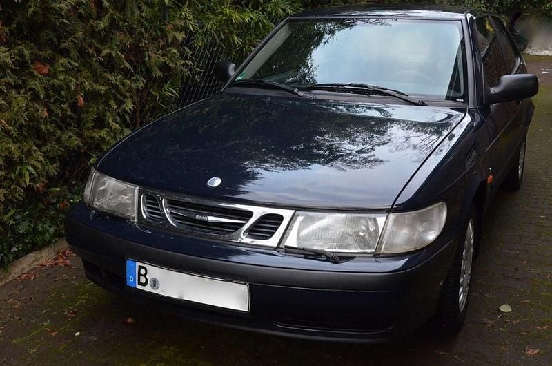 Blau Gebraucht 2000 Saab 9-3 Coupé | 2.650 € - Bild 1/4
