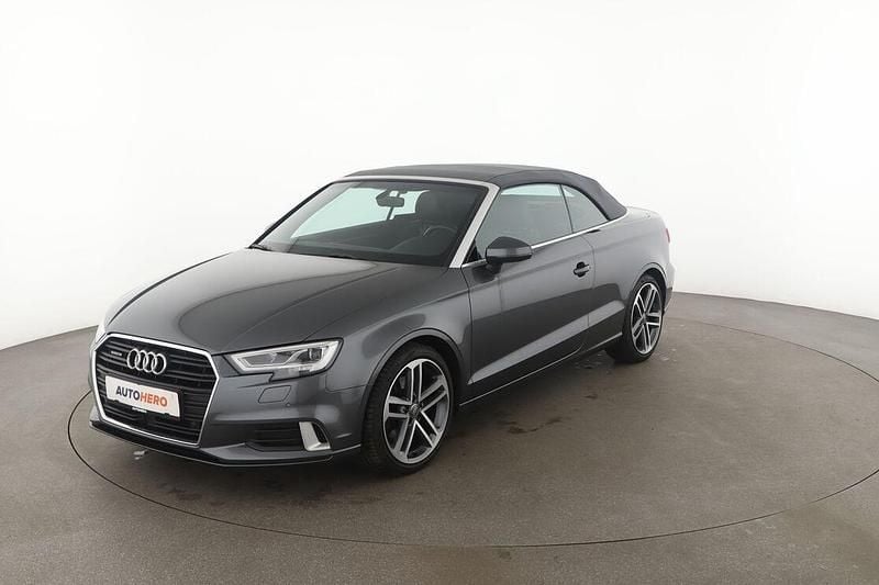 Grau Gebraucht 2019 Audi A3 Cabriolet Sport Cabrio | 23.360 € (Etwas zu teuer) - Bild 1/3