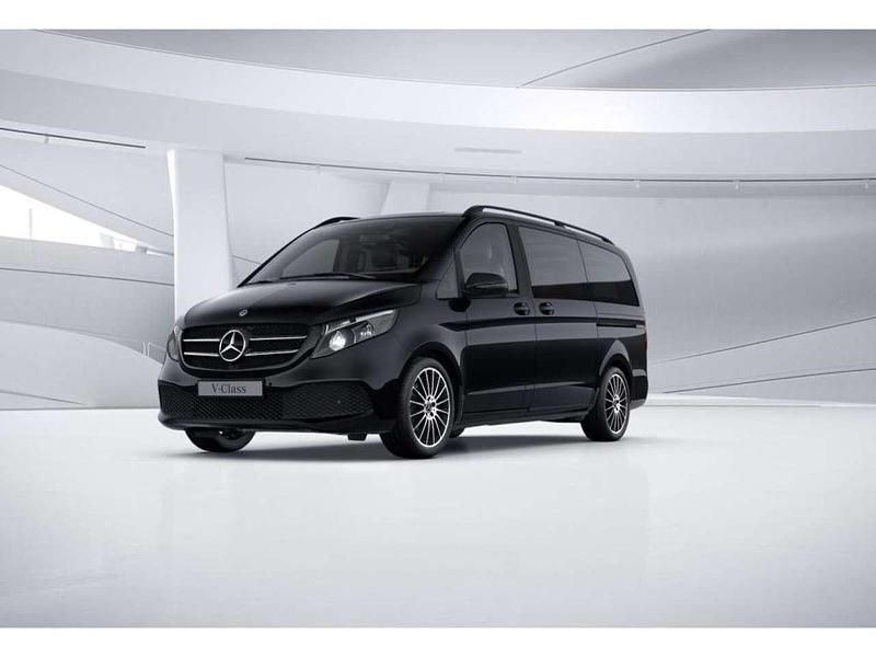 Schwarz Gebraucht 2022 Mercedes V250 Edition Van / Kleinbus | 45.970 € (Fairer Preis) - Bild 1/3